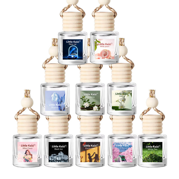 Little Kaizi Scented Car Air Freshener - Long Lasting Car Diffuser - Last 60+ Days